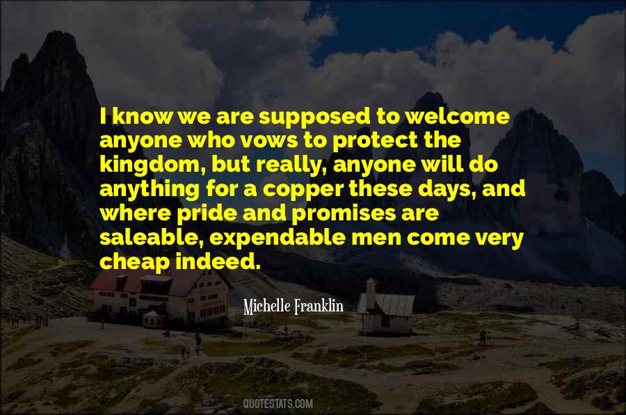 Michelle Franklin Quotes #1682120