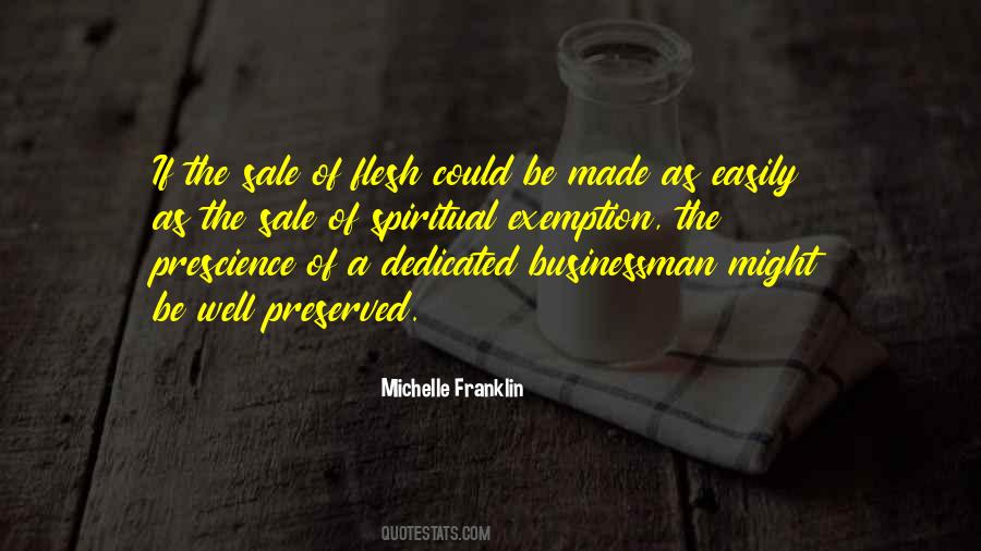 Michelle Franklin Quotes #28156