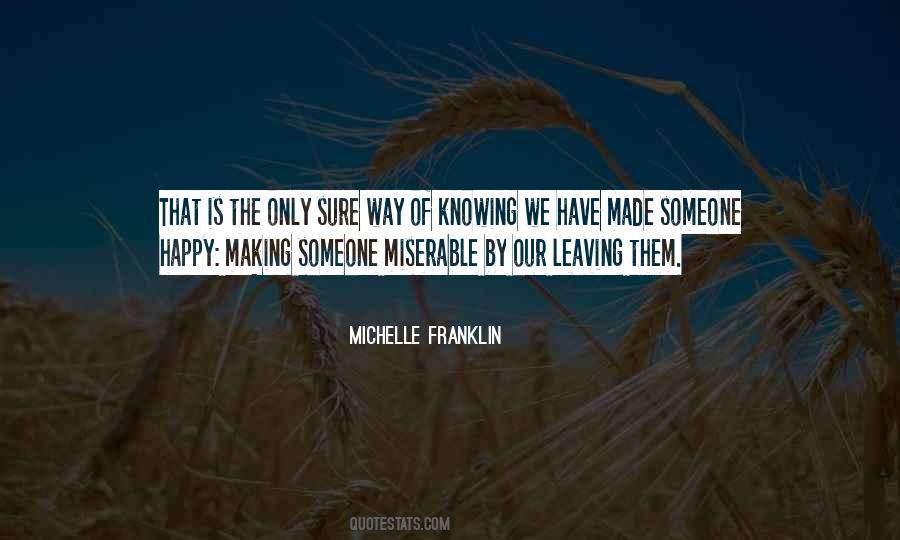 Michelle Franklin Quotes #636835