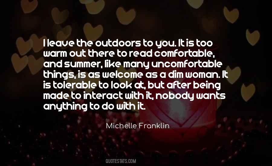 Michelle Franklin Quotes #961817