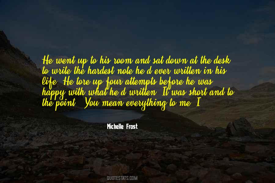 Michelle Frost Quotes #1315663