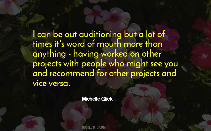 Michelle Glick Quotes #937129
