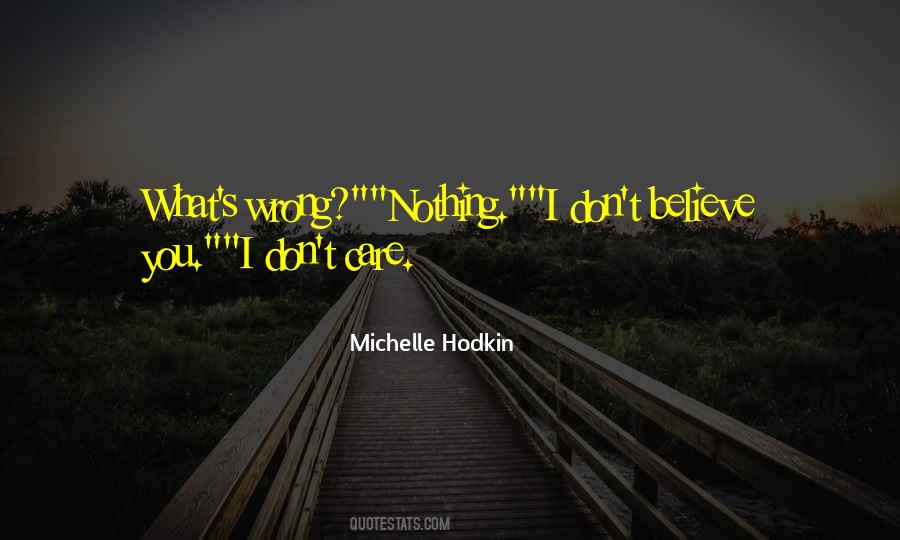 Michelle Hodkin Quotes #556008