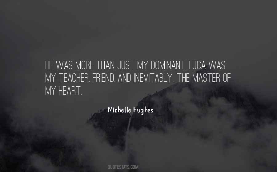 Michelle Hughes Quotes #1032697