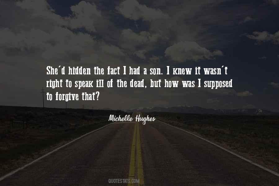 Michelle Hughes Quotes #365427