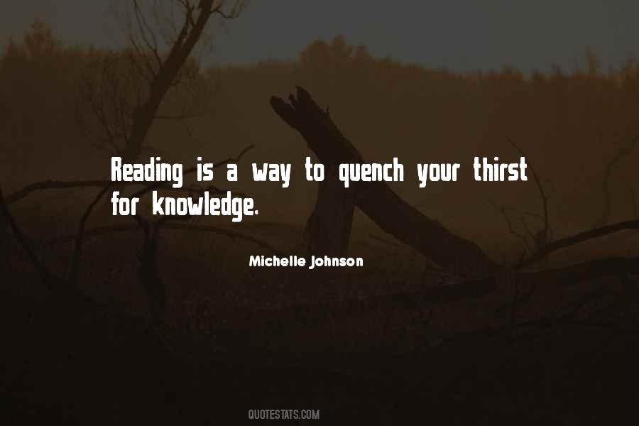 Michelle Johnson Quotes #547376
