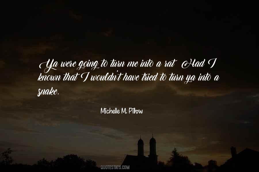 Michelle M. Pillow Quotes #140040