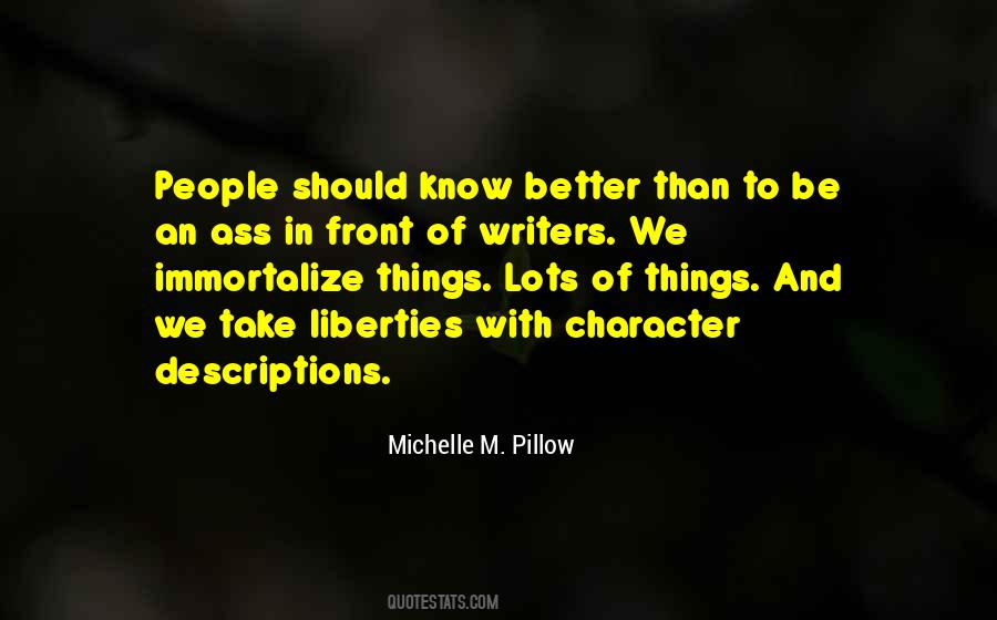 Michelle M. Pillow Quotes #63561