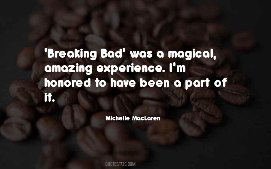 Michelle MacLaren Quotes #215909