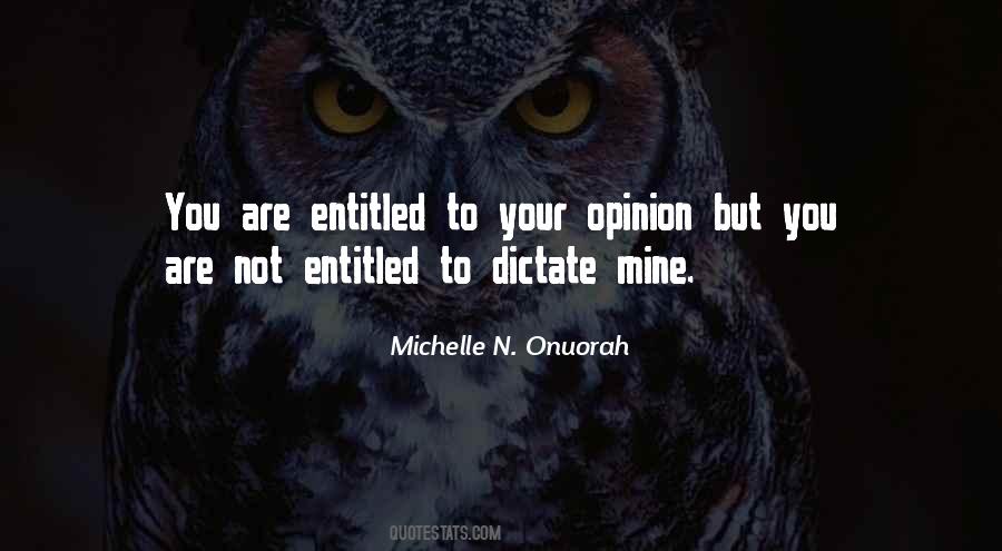 Michelle N. Onuorah Quotes #1699948