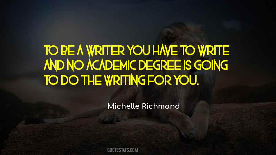 Michelle Richmond Quotes #1077185