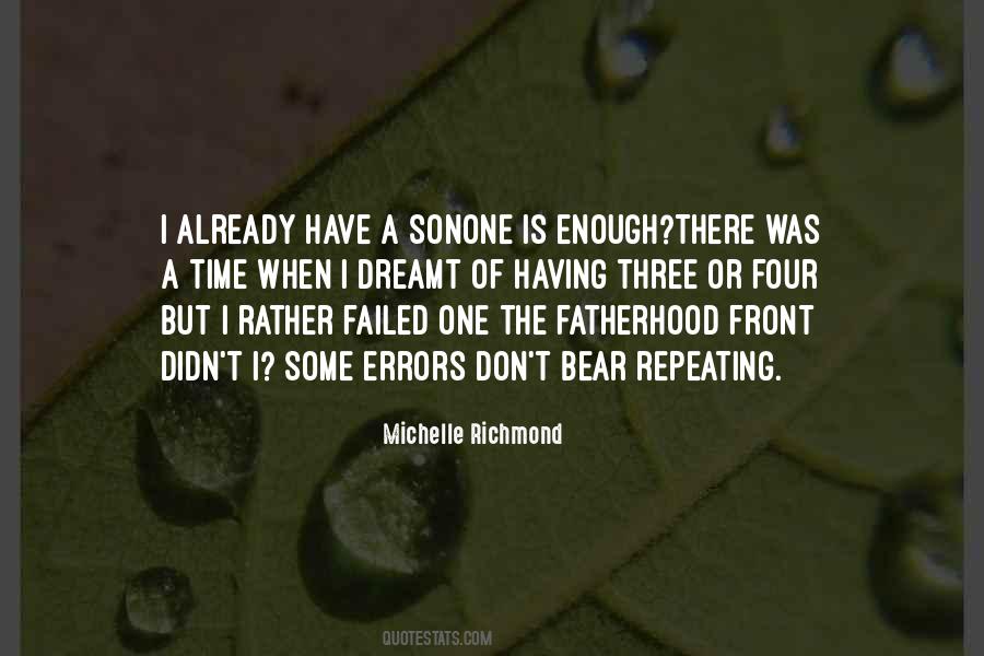 Michelle Richmond Quotes #917284