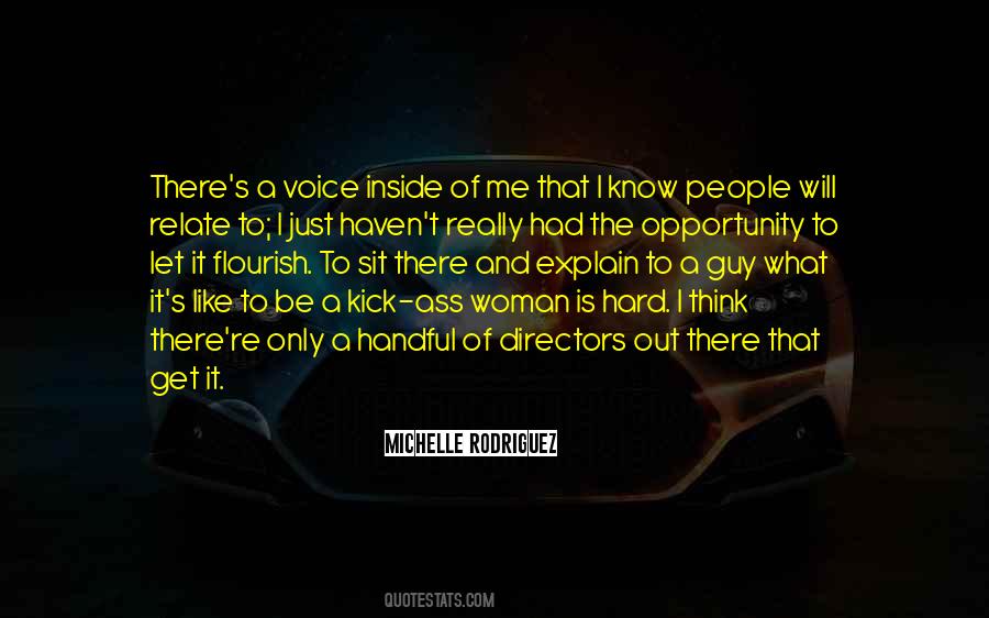 Michelle Rodriguez Quotes #1130224