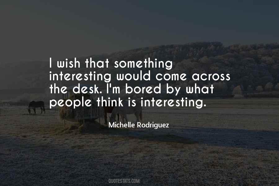 Michelle Rodriguez Quotes #95253