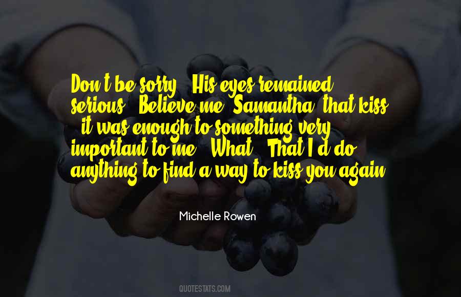 Michelle Rowen Quotes #1357887