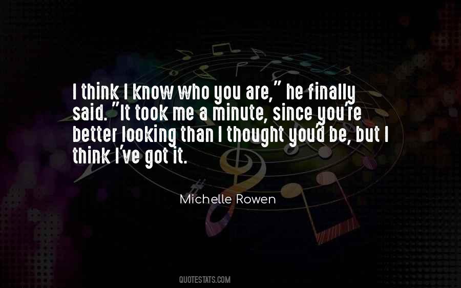 Michelle Rowen Quotes #821360