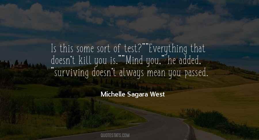 Michelle Sagara West Quotes #1277668