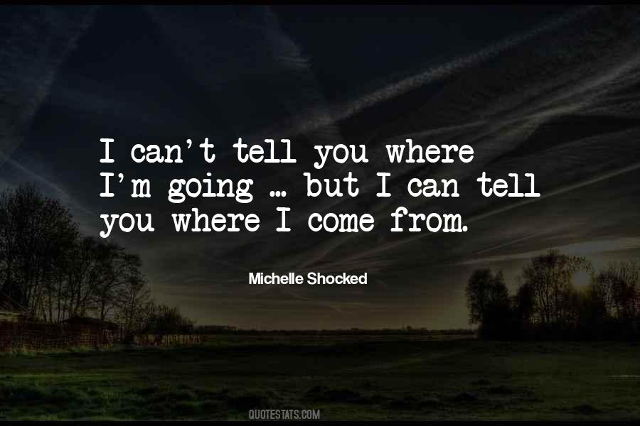 Michelle Shocked Quotes #1075119
