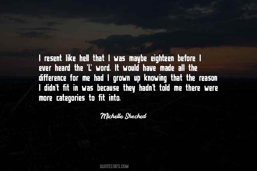 Michelle Shocked Quotes #734011