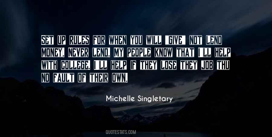 Michelle Singletary Quotes #148887