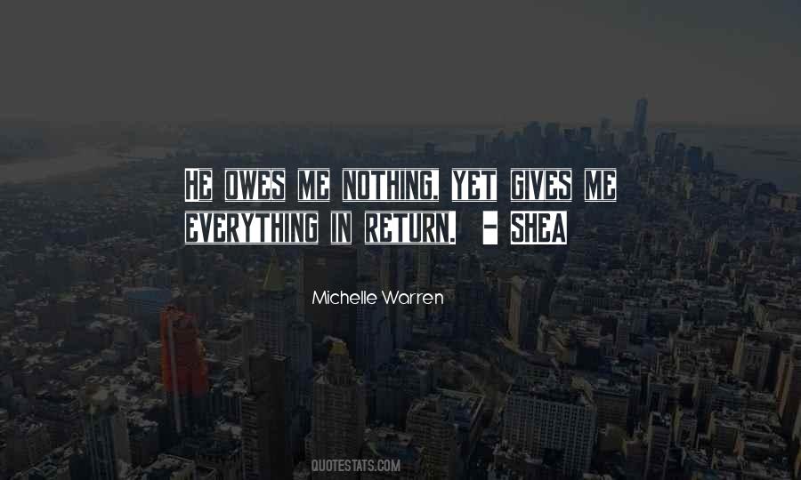 Michelle Warren Quotes #73133