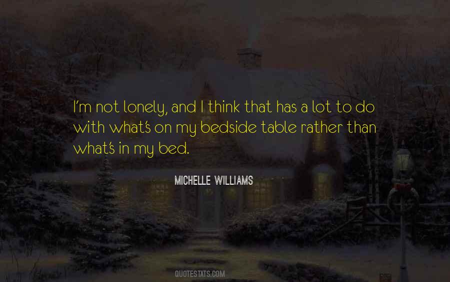 Michelle Williams Quotes #175620