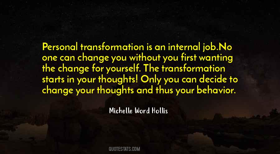 Michelle Word Hollis Quotes #943591