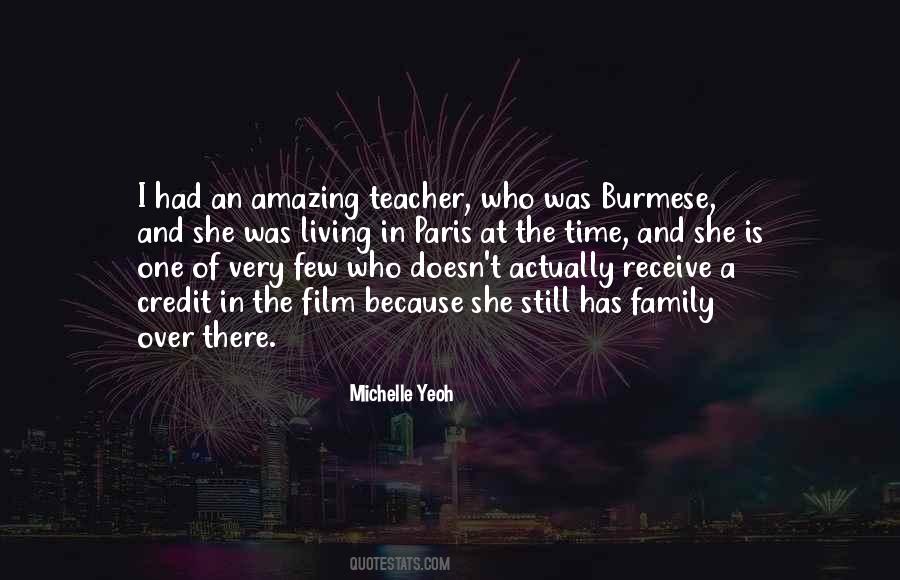 Michelle Yeoh Quotes #440362