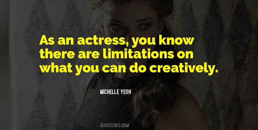 Michelle Yeoh Quotes #592663