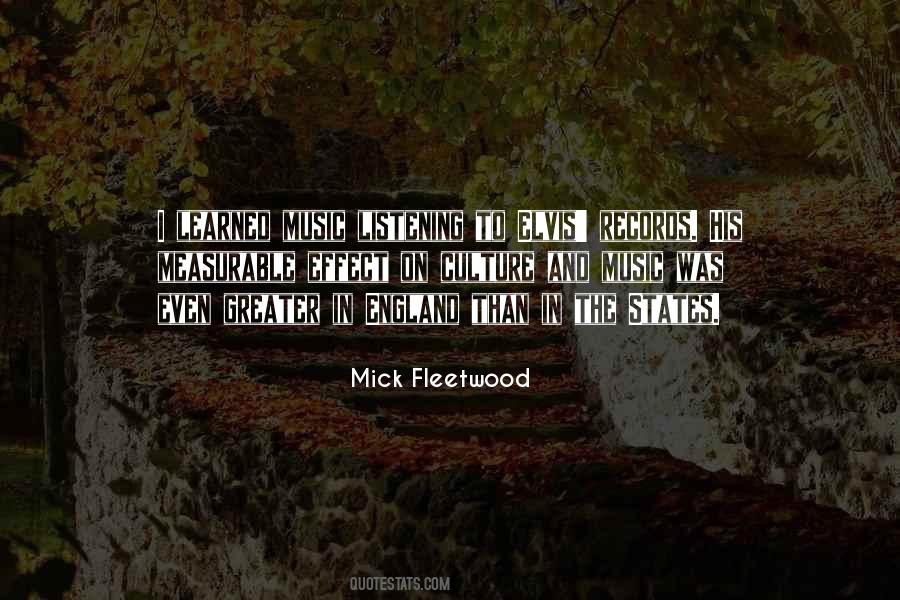 Mick Fleetwood Quotes #1092280