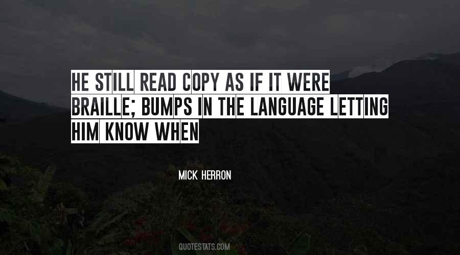 Mick Herron Quotes #839009