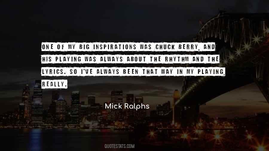 Mick Ralphs Quotes #109663