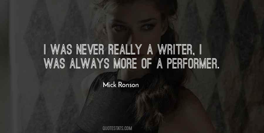 Mick Ronson Quotes #433445