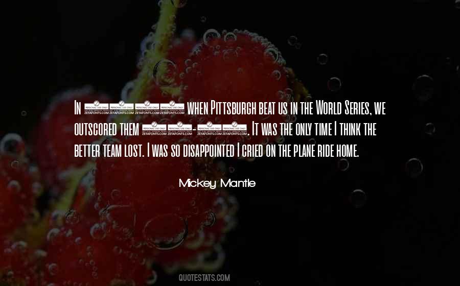 Mickey Mantle Quotes #95639