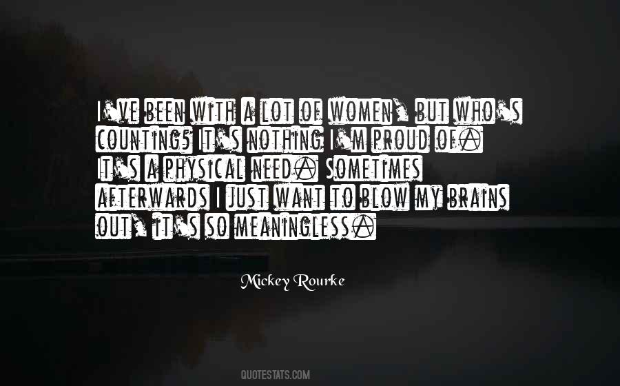 Mickey Rourke Quotes #1064224