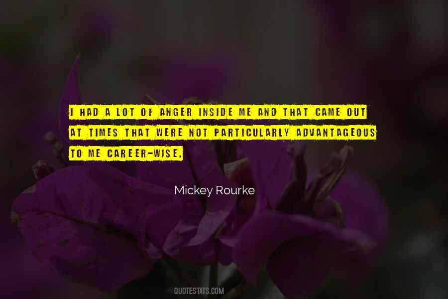 Mickey Rourke Quotes #1373385