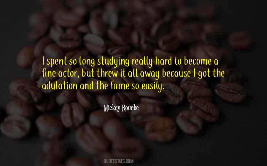 Mickey Rourke Quotes #1498883