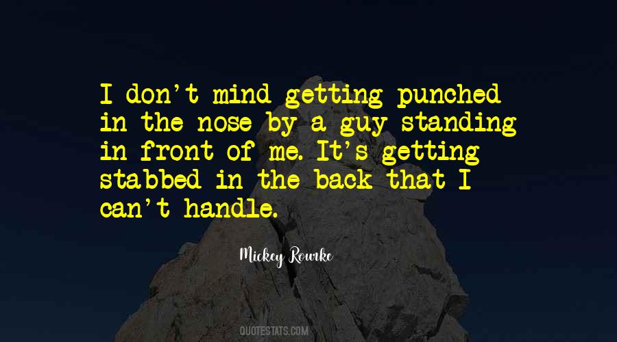 Mickey Rourke Quotes #1707607