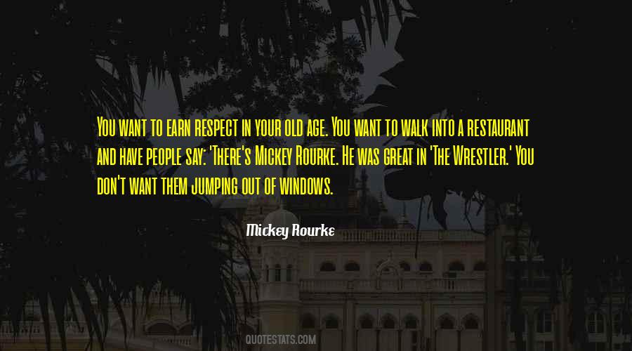 Mickey Rourke Quotes #1789039