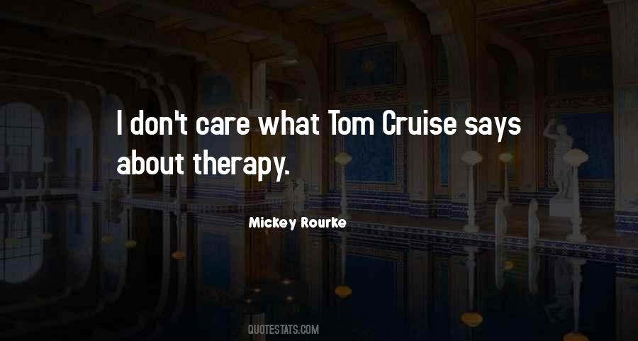 Mickey Rourke Quotes #1847058