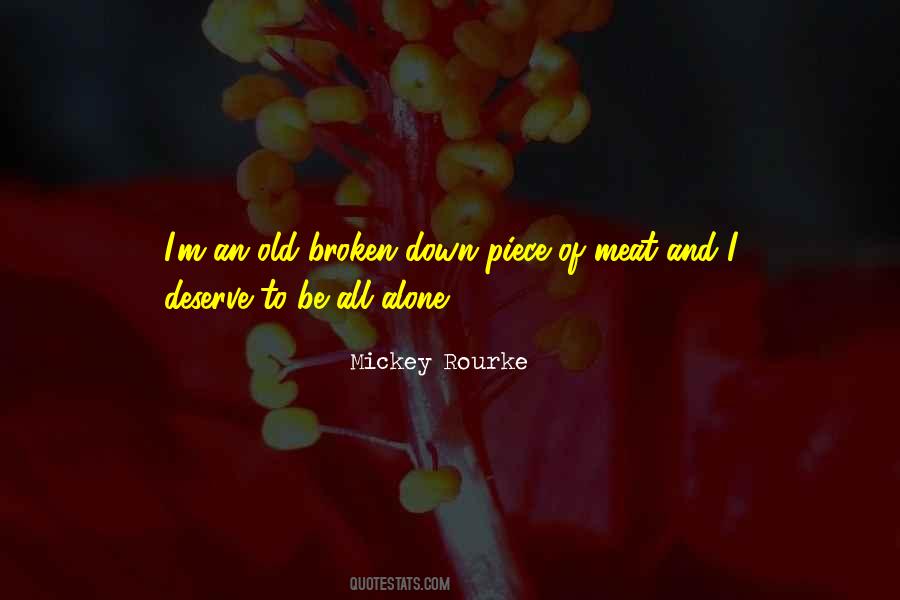 Mickey Rourke Quotes #1856299