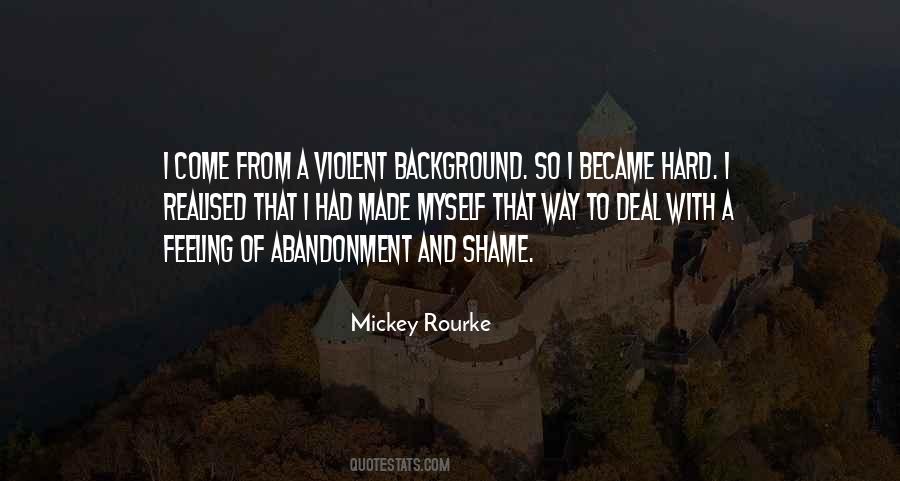 Mickey Rourke Quotes #1870998
