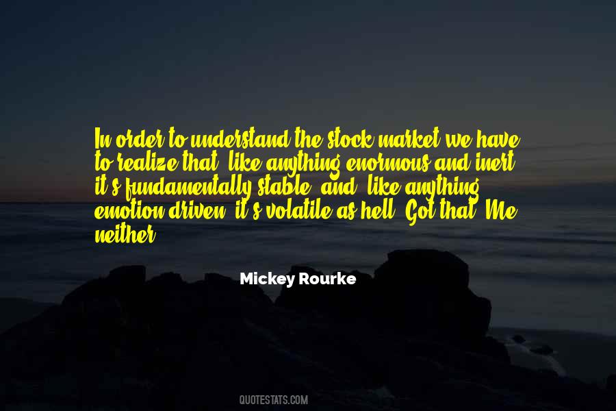 Mickey Rourke Quotes #281649