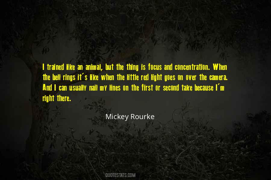 Mickey Rourke Quotes #501711