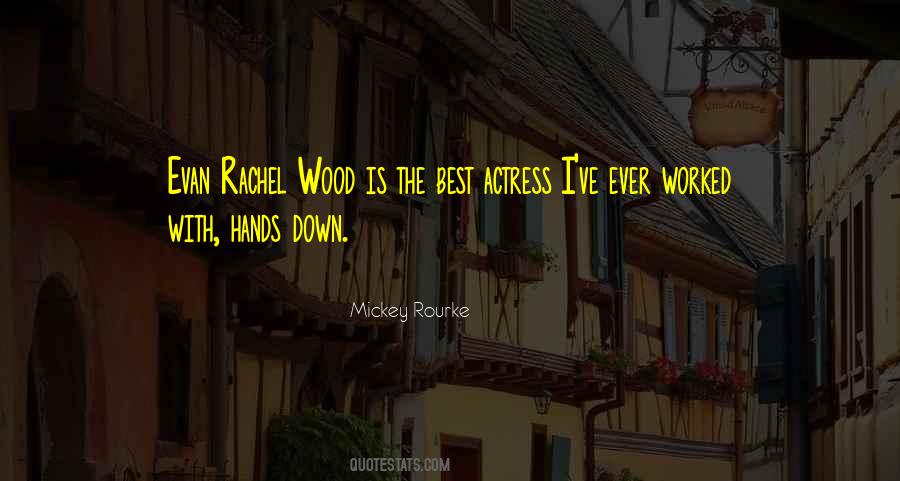 Mickey Rourke Quotes #710429