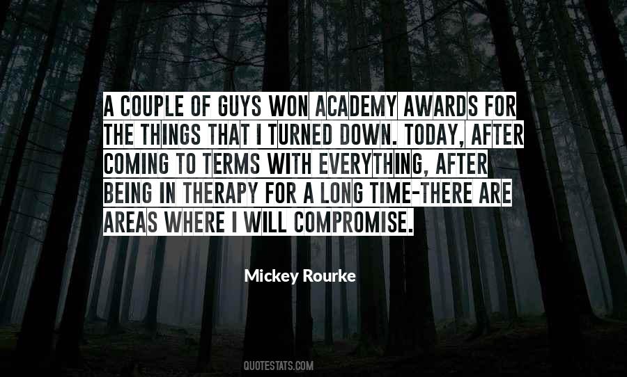 Mickey Rourke Quotes #818154