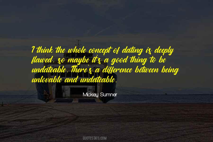 Mickey Sumner Quotes #1170669