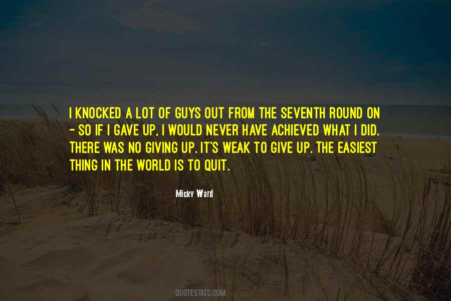 Micky Ward Quotes #1182210