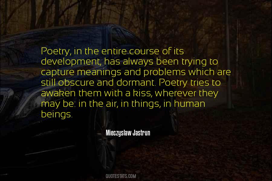 Mieczyslaw Jastrun Quotes #522195