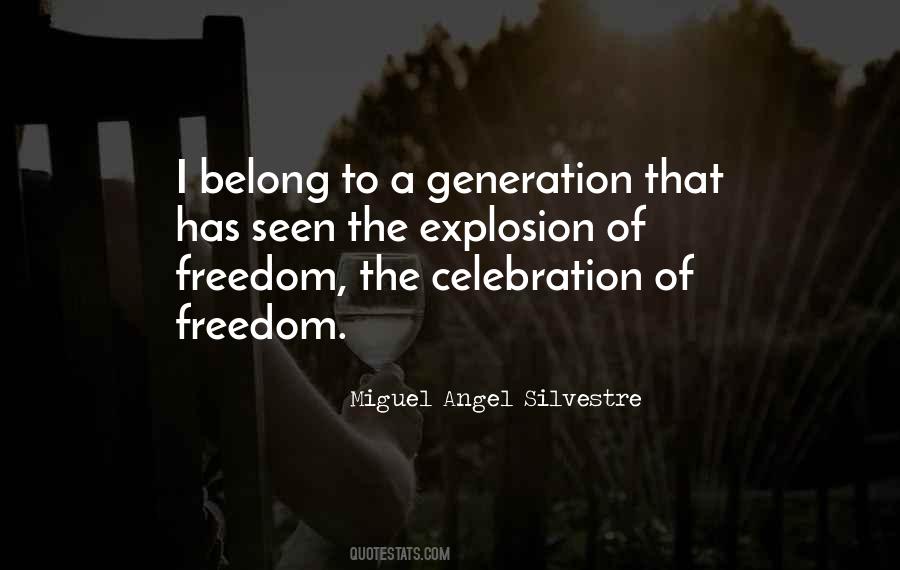 Miguel Angel Silvestre Quotes #1701050